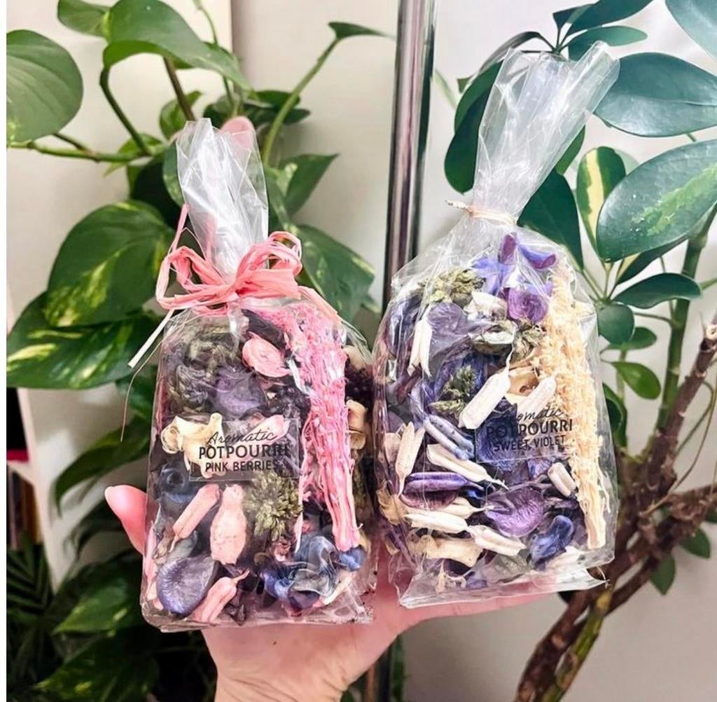 2 Pakketjes Gedroogde Bloemen, Ophalen of Verzenden, Nieuw