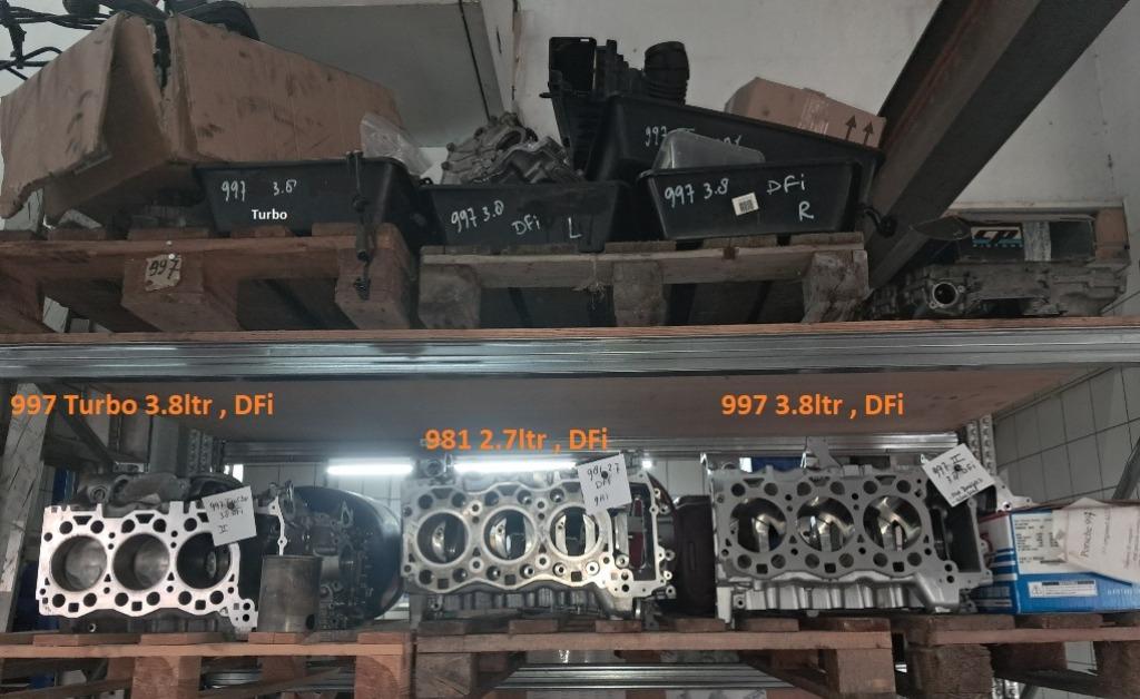 Porsche DFi carters, 991 / 991 Turbo / 981 / etc, Ophalen, Gereviseerd, Porsche