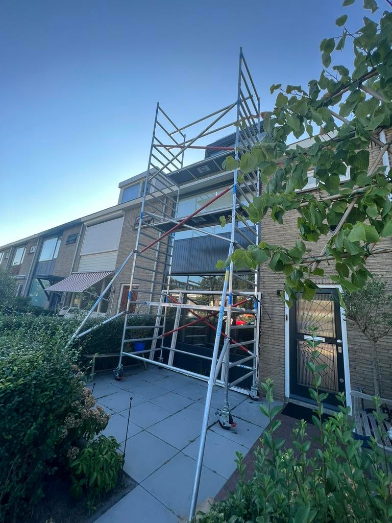 Goedkoop rolsteiger te huur kamersteiger verhuur huren, Ophalen, Zo goed als nieuw, Rolsteiger of Kamersteiger, 5 meter of hoger