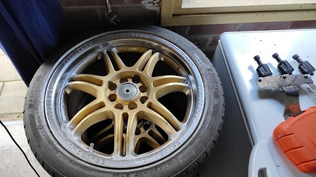 Velgen, Gebruikt, 16 inch, Ophalen of Verzenden, Band(en)