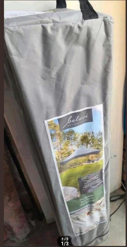 Nieuwe Belavi Partytent 3x3m - Gemakkelijk op te zetten!, Tuin en Terras, Ophalen, Opvouwbaar, Partytent, Minder dan 4 meter