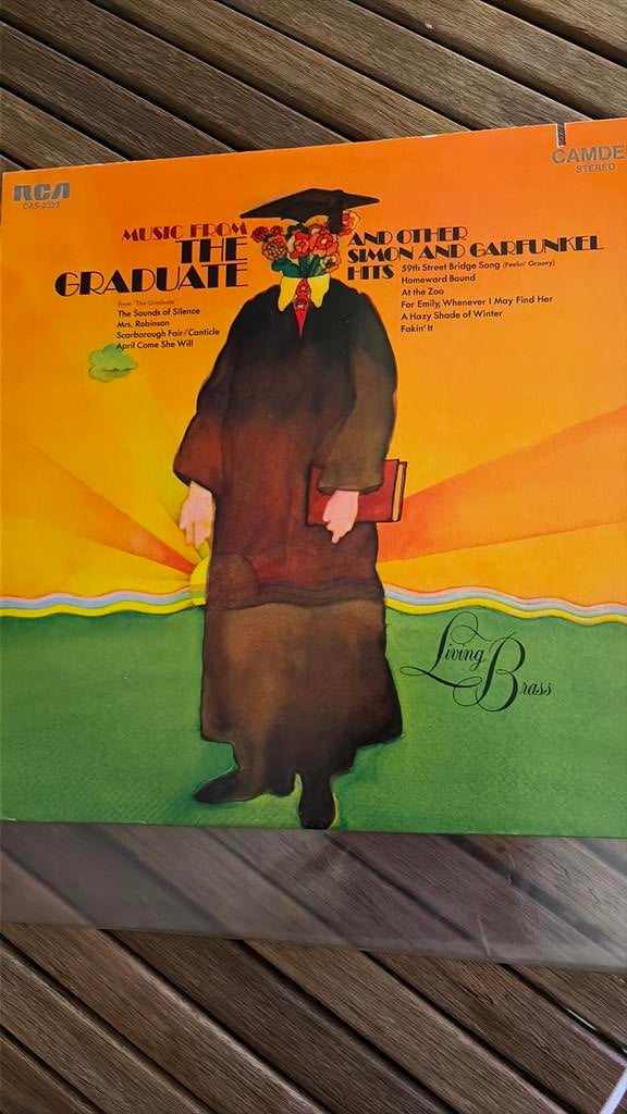 Living Brass - Music from The Graduate LP, Ophalen of Verzenden, Zo goed als nieuw, 12 inch