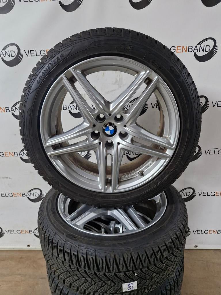 Winterset bmw 5 serie G30 G31 245 45 18 5x112 66.5 winter, 18 inch, 245 mm, Banden en Velgen, Winterbanden