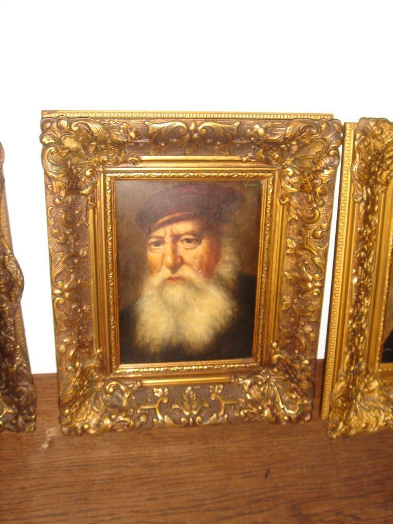 Johannes Theuns, ( 1877- 1961 ), Portret - Rembrandt., Ophalen of Verzenden