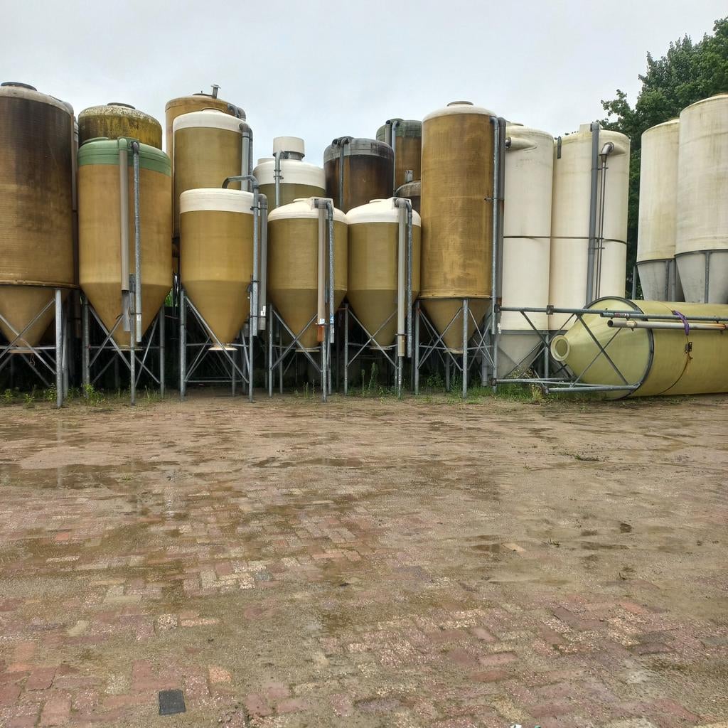 voersilo silo houtbroksilo poedersilo poederproducten, Zakelijke goederen, Agrarisch | Veevoer, Ophalen of Verzenden