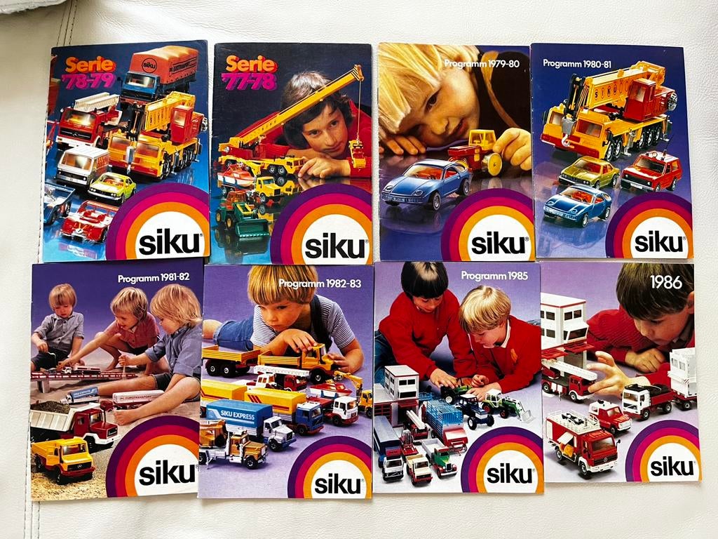 Siku Modellprogramm catalogus Pocket van 1977-1986, Ophalen of Verzenden, Nieuw, Bus of Vrachtwagen, SIKU