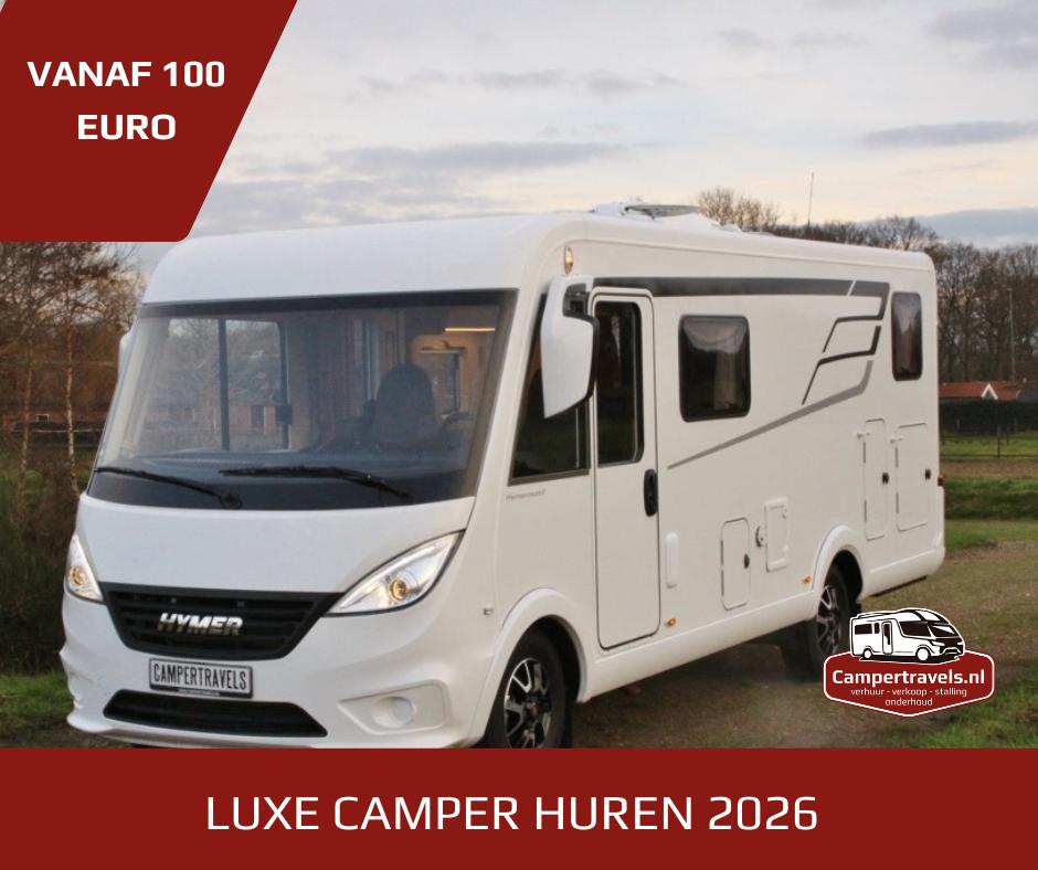 Hymer Exsis-i 580 Integraal huren | Luxe 4-persoons camper