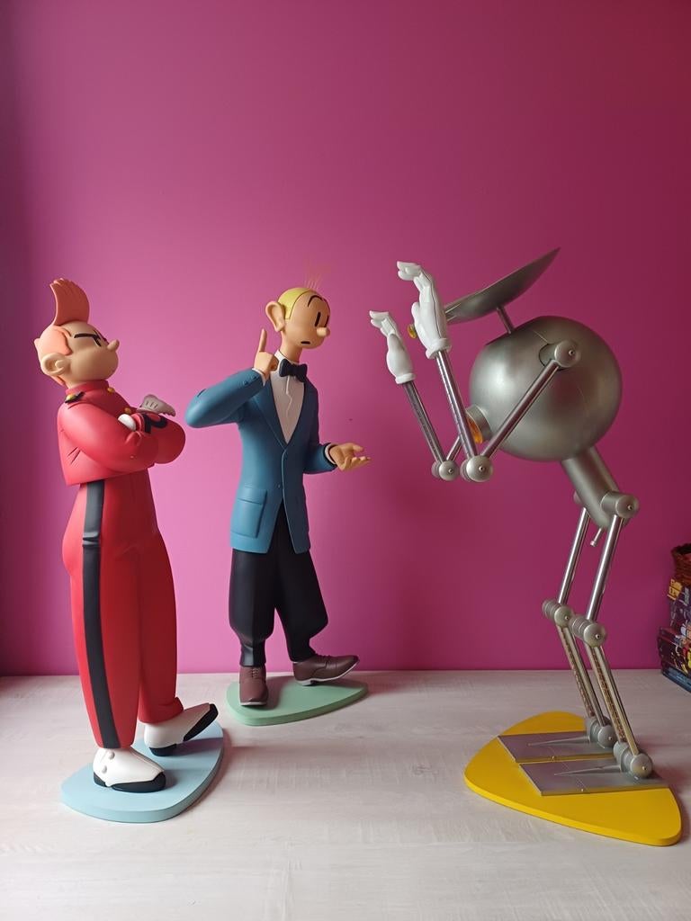 Saint-Emett (St-Emett).
Robbedoes, Kwabbernoot en Robot, Verzamelen, Ophalen, Guust of Robbedoes, Zo goed als nieuw, Beeldje of Figuurtje