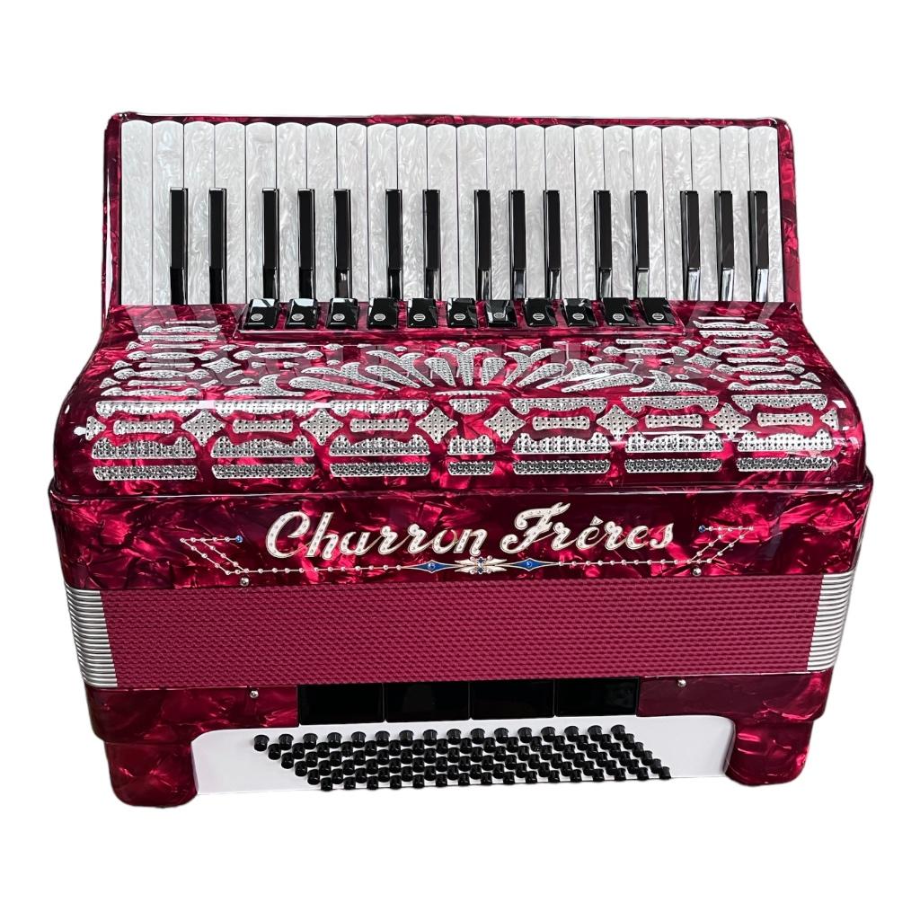 Charron Freres 96 bas 4 korig compact ( nieuw ), Overige merken, 96-bas, Met koffer, Nieuw