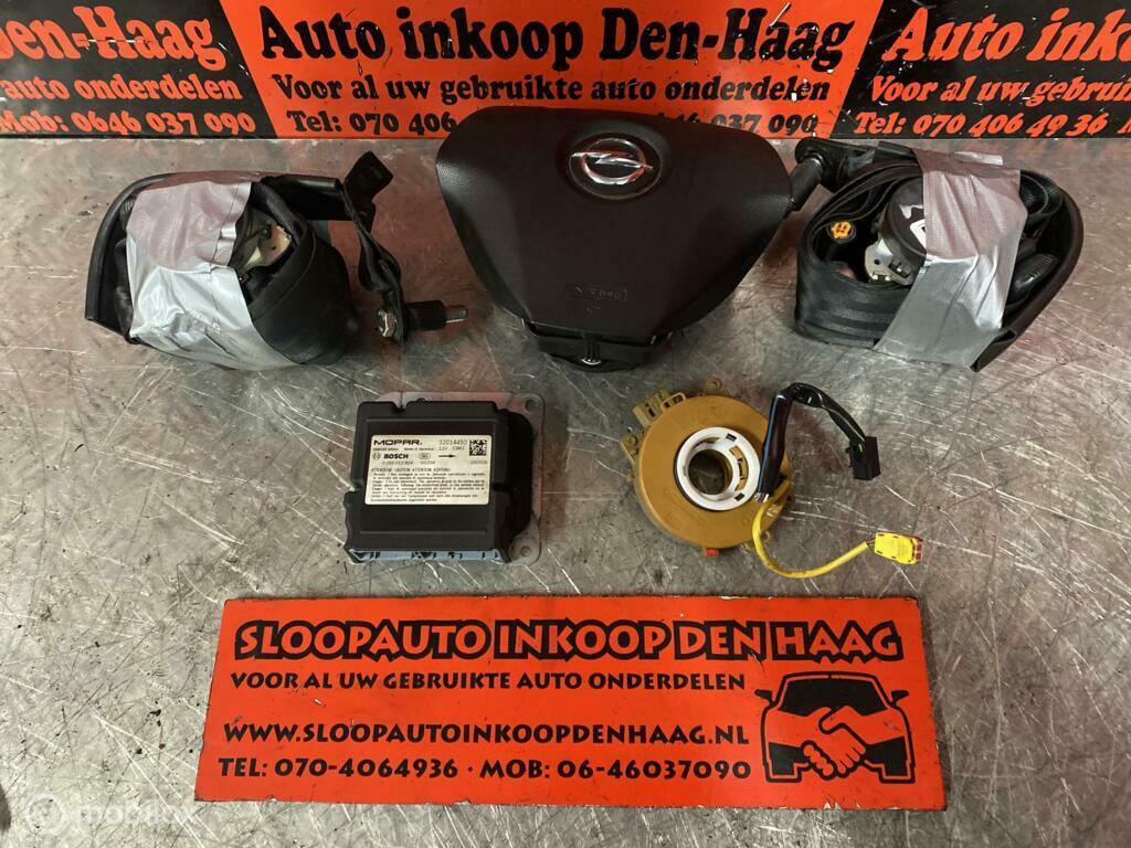Opel Combo D ('11-'18) Complete Airbagset, Ophalen of Verzenden, Gebruikt