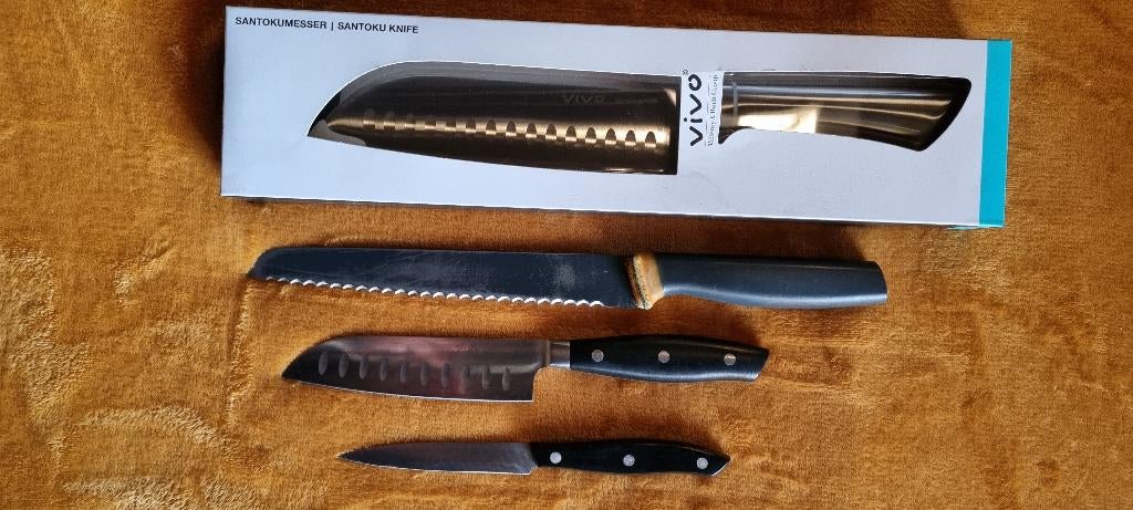 Keuken messen BIEDEN, Huis en Inrichting, Verzenden, Gebruikt, Overige materialen, Los bestek