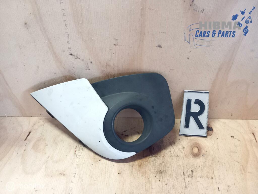 Renault Twingo II Afdekkap Voorbumper Rechts Wit 2008 - 2014, Auto-onderdelen, Klein materiaal, Renault, Gebruikt, Ophalen of Verzenden