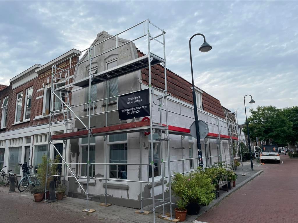 Steiger verhuur/huren inclusief transport op en af bouw, Ophalen of Verzenden