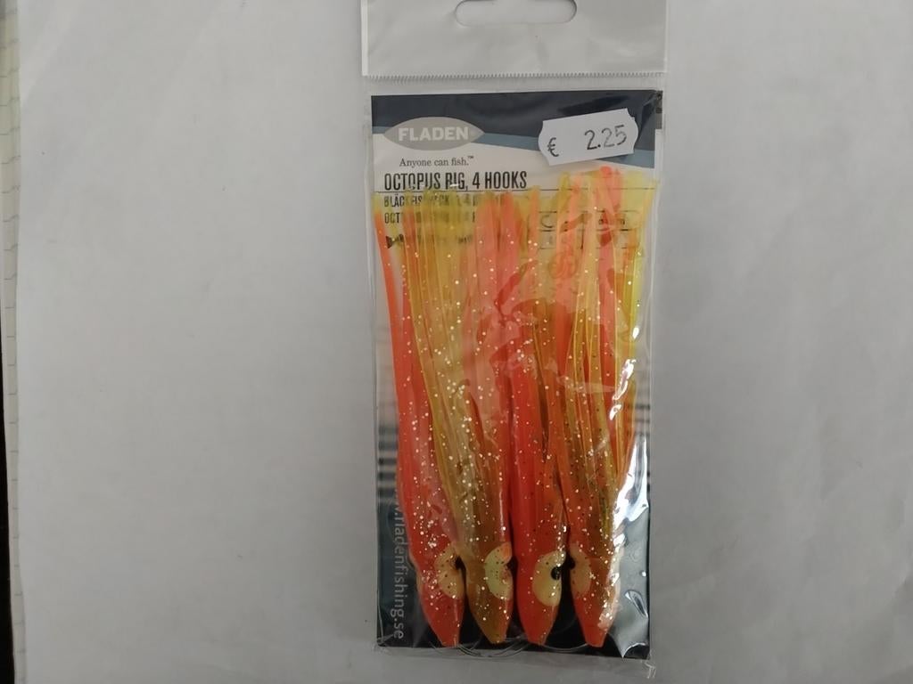 Fladen Octopus Rig 4 Hooks - Nieuw in verpakking, Watersport en Boten, Ophalen of Verzenden, Nieuw, Haak