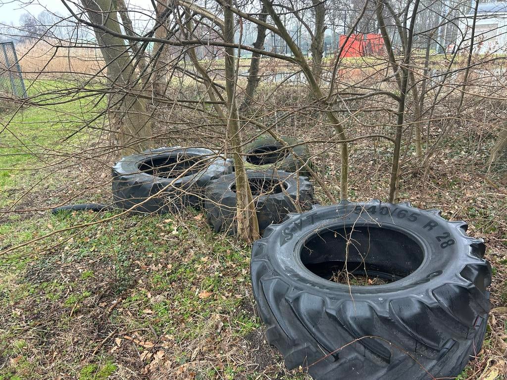 Tractorbanden., Ophalen, Gebruikt