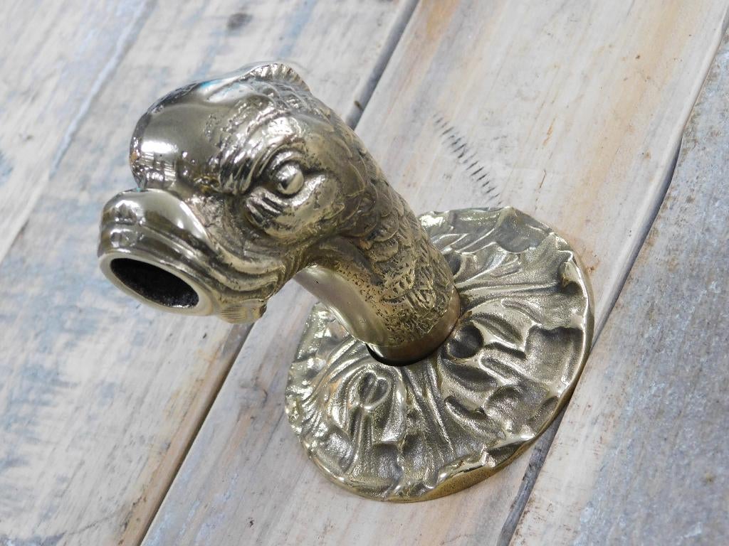 Wand waterfontein messing, mooi!!, Ophalen of Verzenden, Overige materialen, Fontein