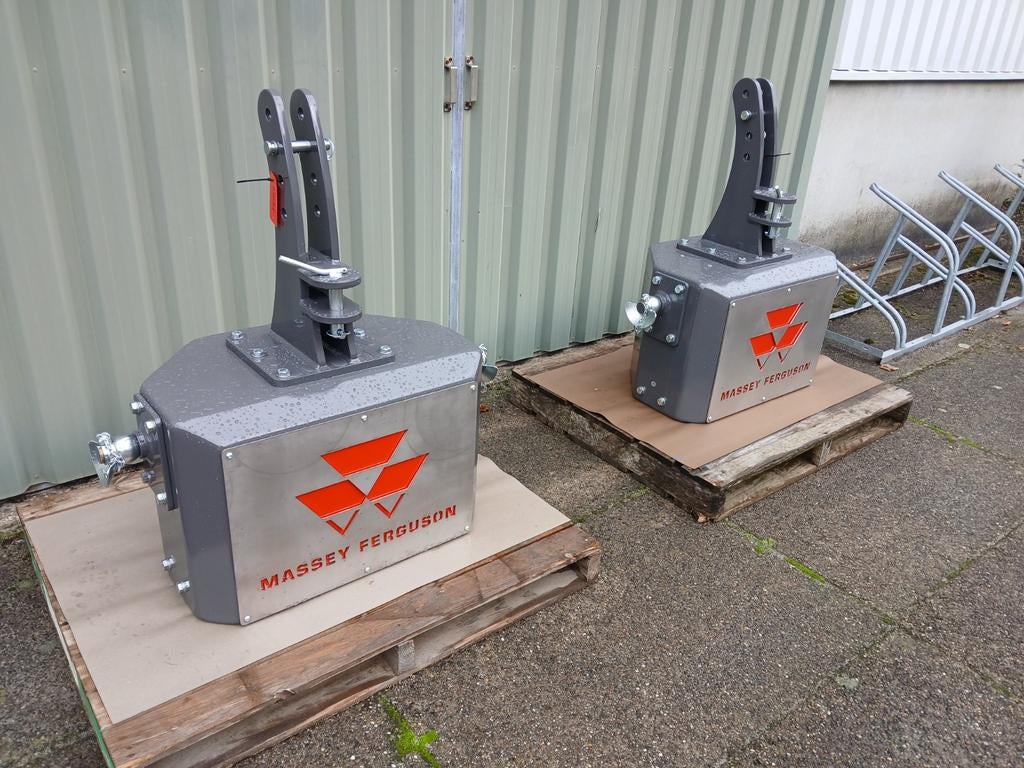 Massey ferguson frontgewichten, Ophalen