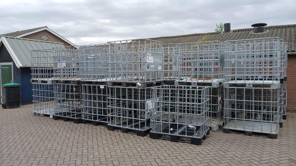 IBC Kratten/ IBC Kooien, Minder dan 3 m³, Ophalen of Verzenden