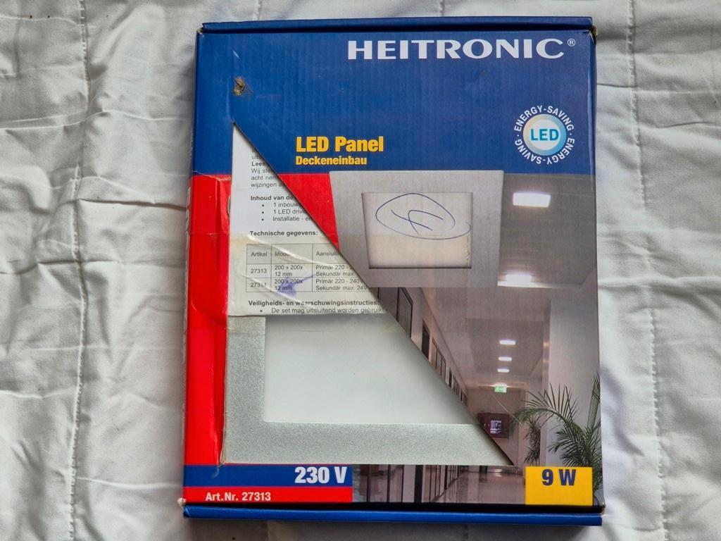 UITVERKOOP: LED inbouw paneel - Wit 6500K, Ophalen of Verzenden, Nieuw, LED inbouw paneel