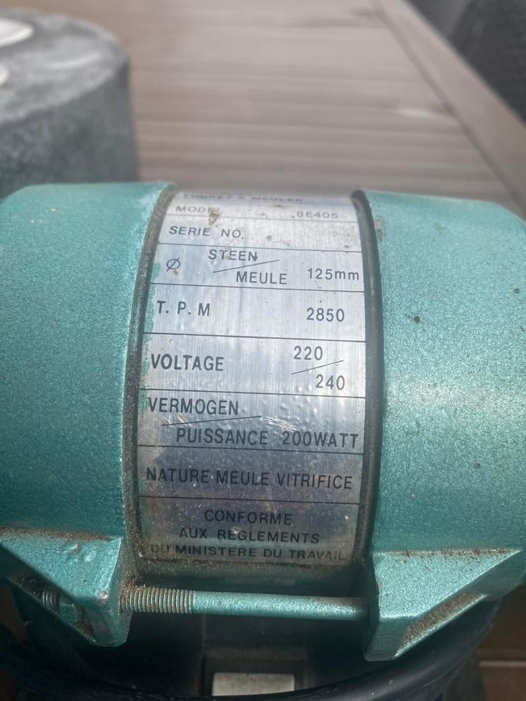 Kinzo slijpmachine, Doe-het-zelf en Verbouw, Gereedschap | Slijpmachines, Ophalen of Verzenden, Minder dan 700 watt, Werkbankslijpmachine
