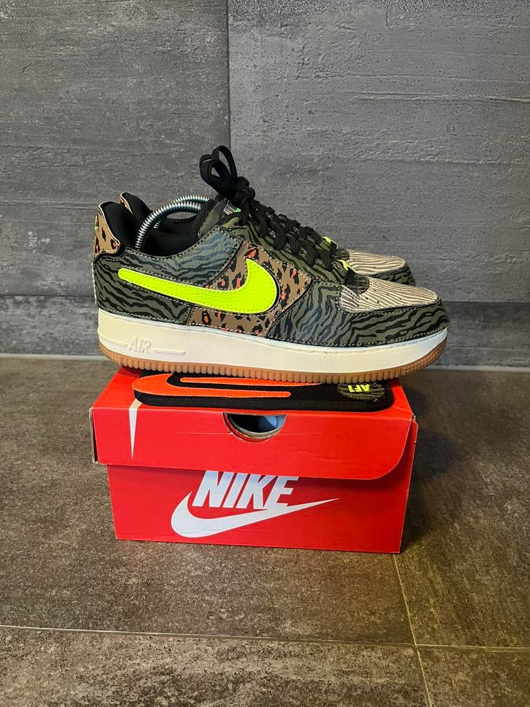 Nike Air Force 1 Animal Instinct | Maat 38.5, Ophalen of Verzenden, Zo goed als nieuw, Overige kleuren, Sneakers of Gympen