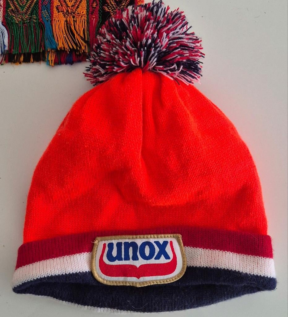 Vintage Unox Oranje Holland Muts, Unox, Hoed, Nieuw, One size fits all