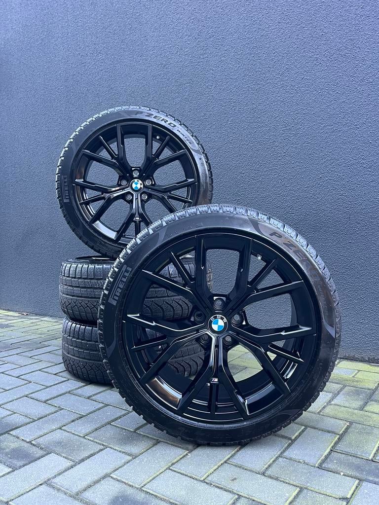 ❄️19 INCH BMW 845M ORIGINEEL 5 SERIE G30 G31 845 BLACK, Auto-onderdelen, Banden en Velgen, 245 mm, Banden en Velgen, Winterbanden