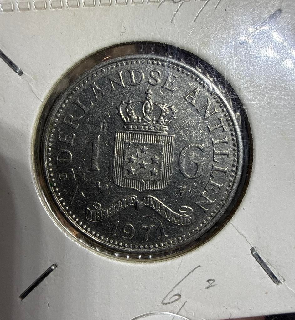 1 gulden Juliana 1971 35x, Postzegels en Munten, Munten | Nederland, Ophalen of Verzenden, Koningin Juliana, 1 gulden
