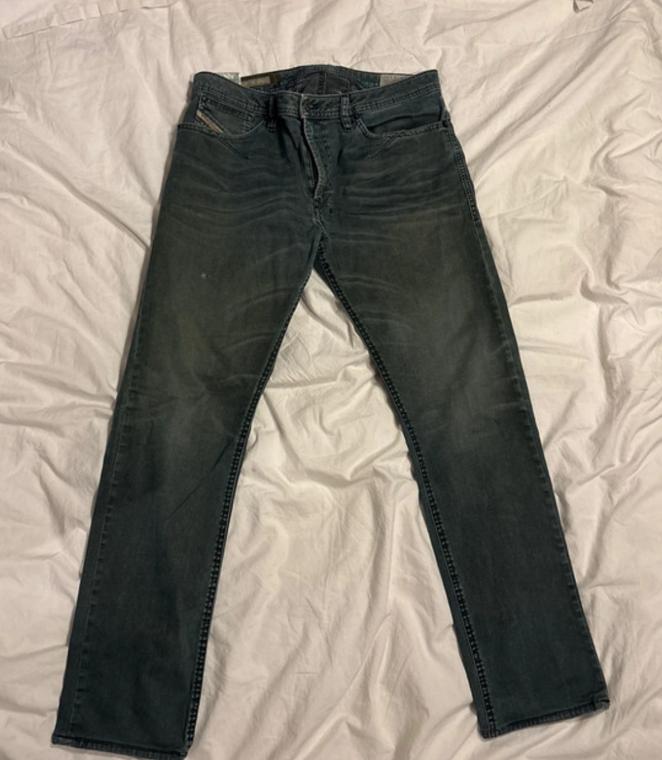 Diesel Jeans, Kleding | Heren, Spijkerbroeken en Jeans, Ophalen of Verzenden, Gedragen, Blauw, W33 - W34 (confectie 48/50)