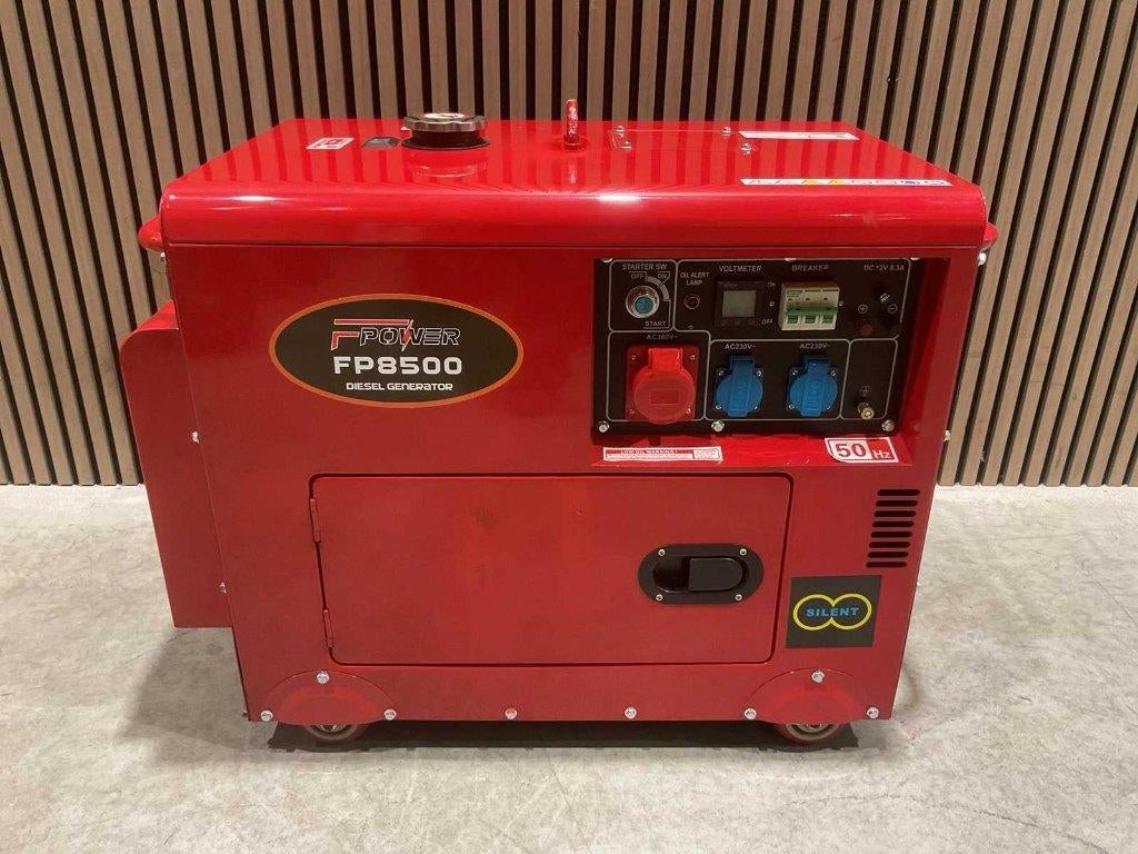 Fpower diesel aggregaat/stroomgenerator twee modellen‼️, Ophalen, Elektrisch startend, Dieselolie, Nieuw