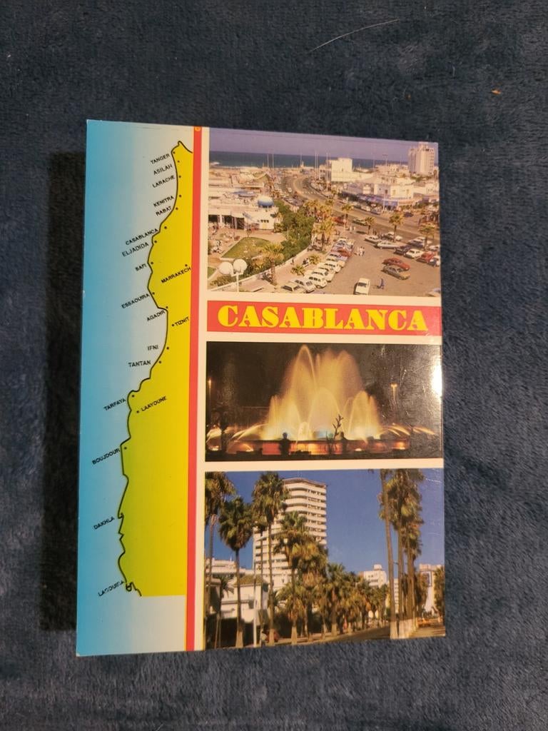 9 Ansichtkaarten Casablanca Marokko, Verzamelen, Ansichtkaarten | Buitenland, Ophalen