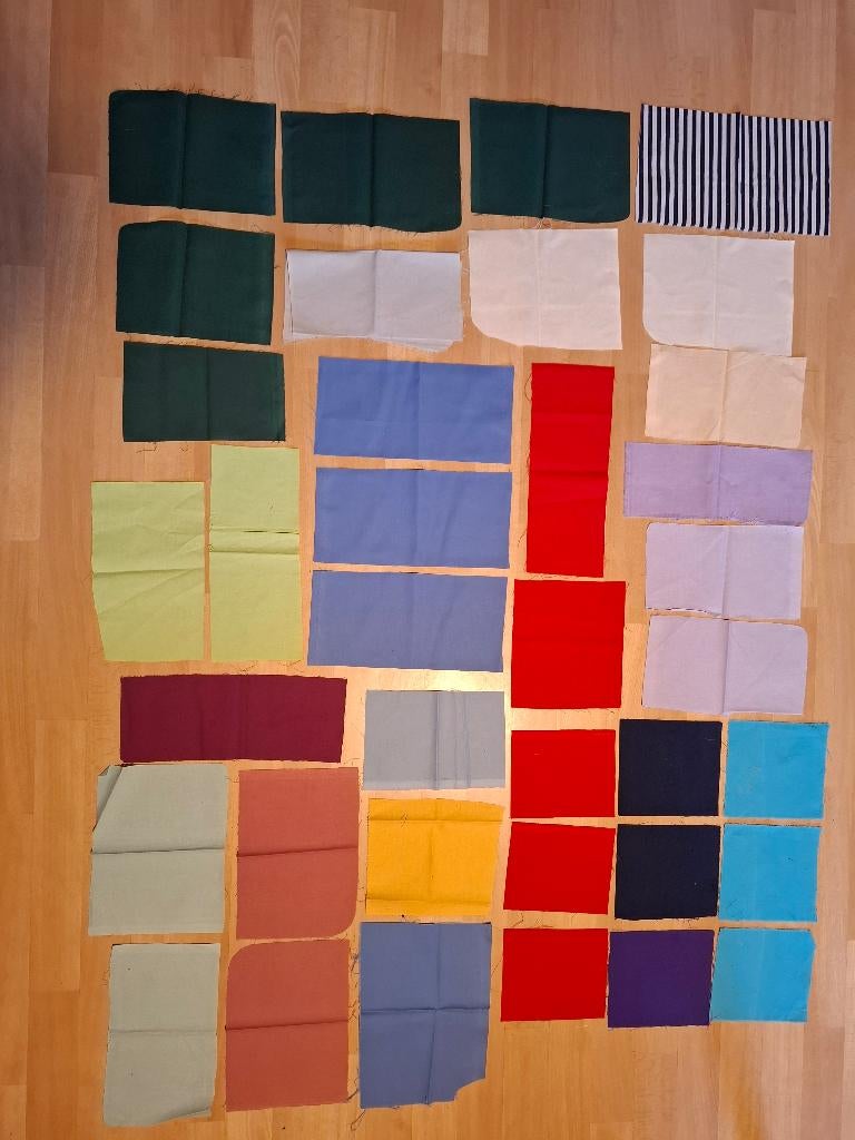 Pakket vintage katoenen quiltstoffen, Overige kleuren, Nieuw, Ophalen of Verzenden, Katoen