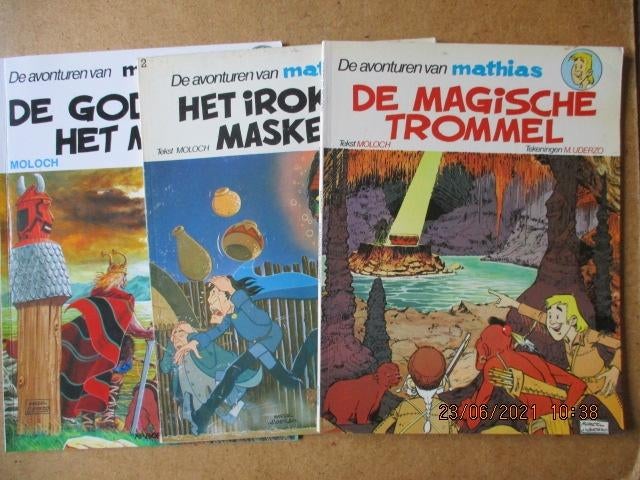 adv3603 mathias, Boeken, Eén stripboek, Ophalen, Gelezen