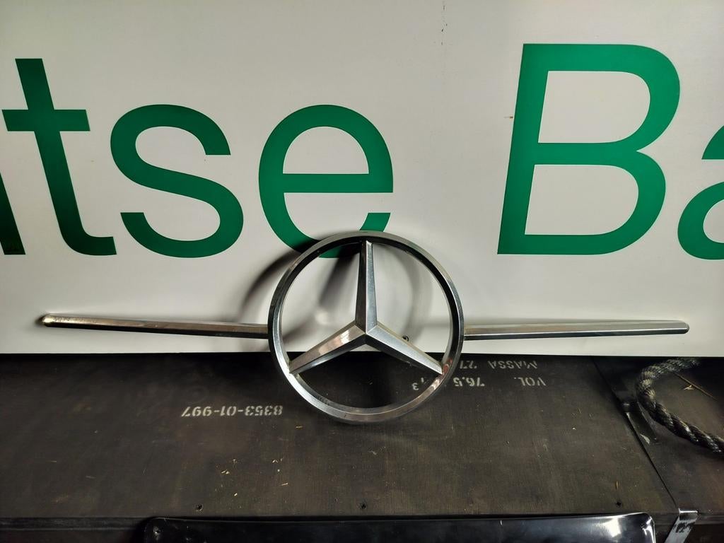 Mercedes-Benz Embleem, Ophalen of Verzenden, Gebruikt, Mercedes-Benz, Bumper