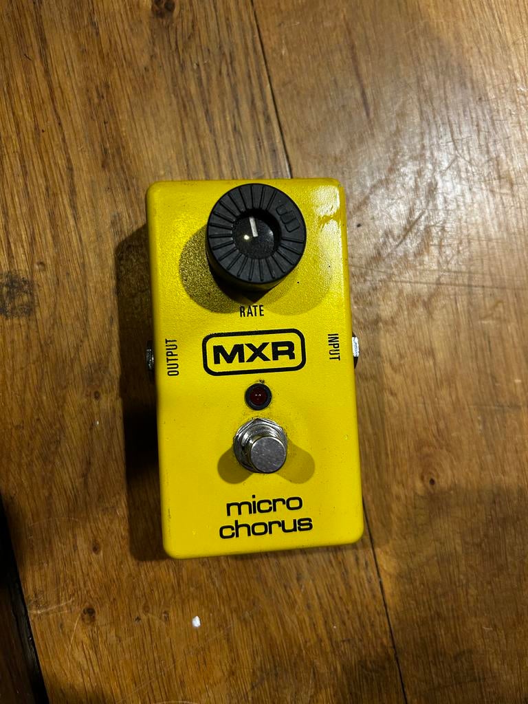 MXR Micro Chorus pedaal - zo goed als nieuw, Muziek en Instrumenten, Effecten, Ophalen of Verzenden, Zo goed als nieuw, Chorus