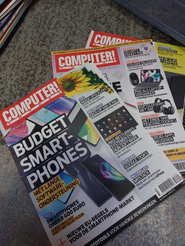 3x computer totaal, Boeken, Ophalen of Verzenden, Zo goed als nieuw, Overige onderwerpen