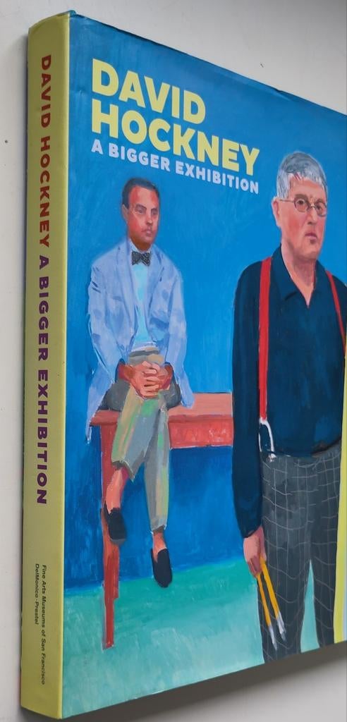 David Hockney: A Bigger Exhibition - De Young Museum, Boeken, Kunst en Cultuur | Beeldend, Ophalen of Verzenden, Zo goed als nieuw