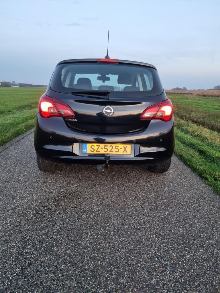 Opel Corsa e 1.4 66KW/90PK 5D 2018 Blauw, Auto's, Voorwielaandrijving, 4 cilinders, Blauw, Origineel Nederlands