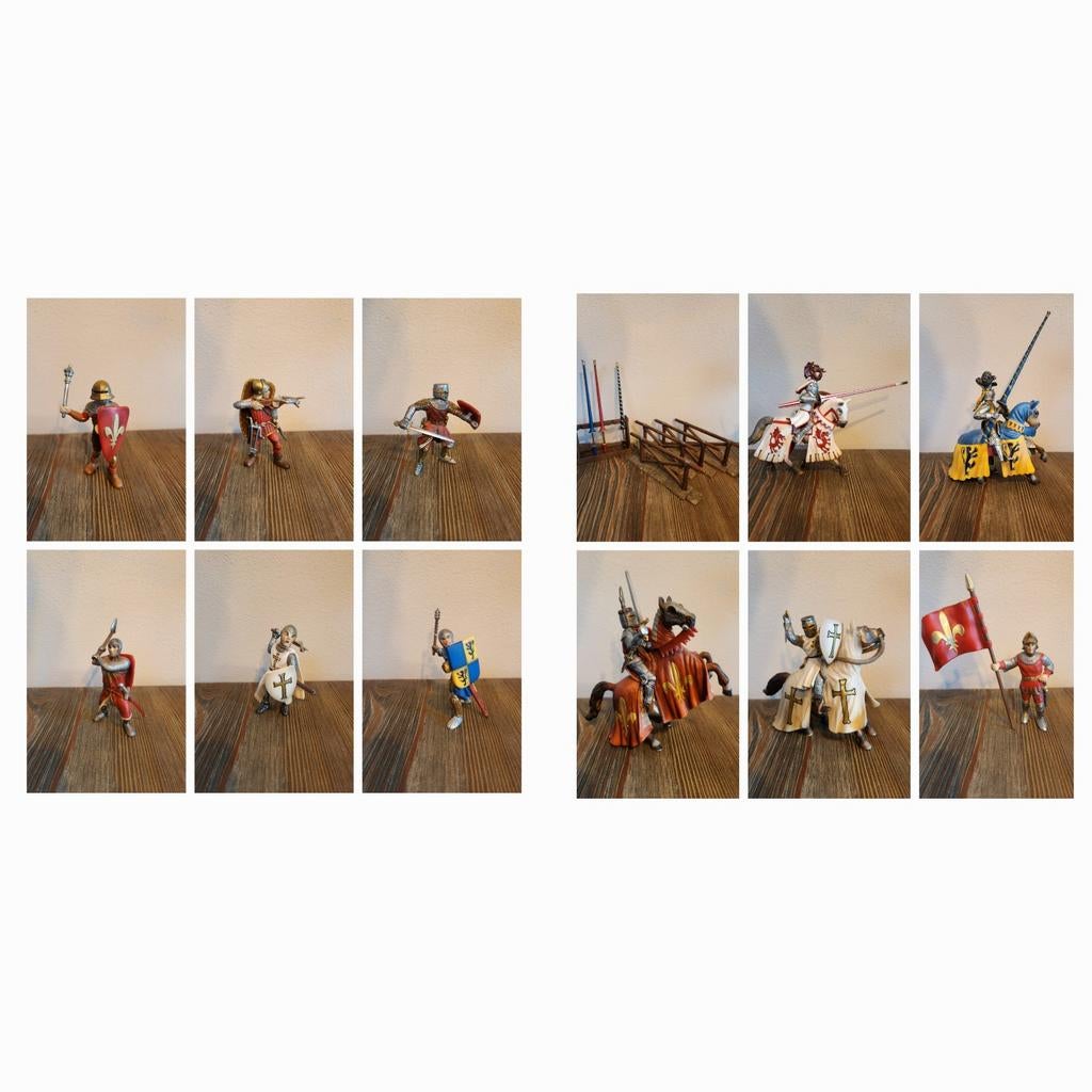 Schleich ridders en paarden, Ophalen of Verzenden, Zo goed als nieuw