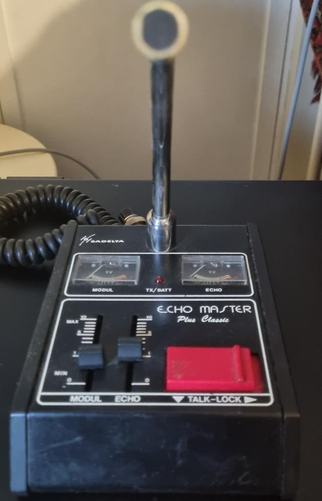 sadelta echo tafelmike, Telecommunicatie, Zenders en Ontvangers, Ophalen of Verzenden, Gebruikt