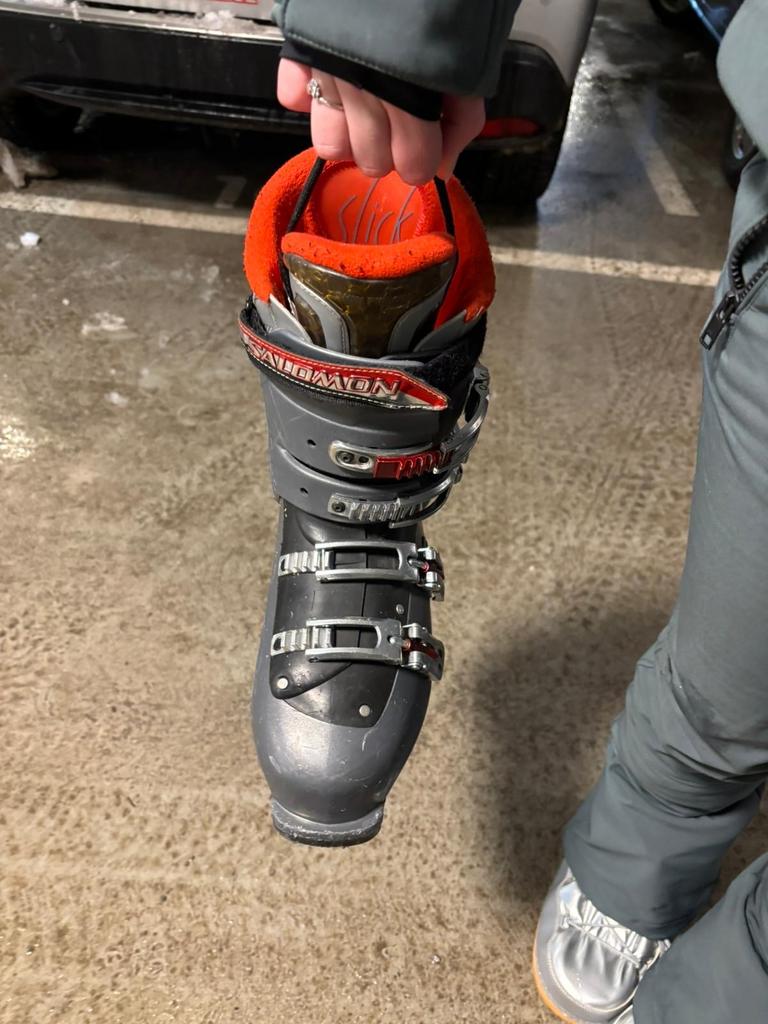 Salomon Ski Schoen - Goede binnenschoen maat 28,5, 160 tot 180 cm, Gebruikt, Schoenen, Skiën