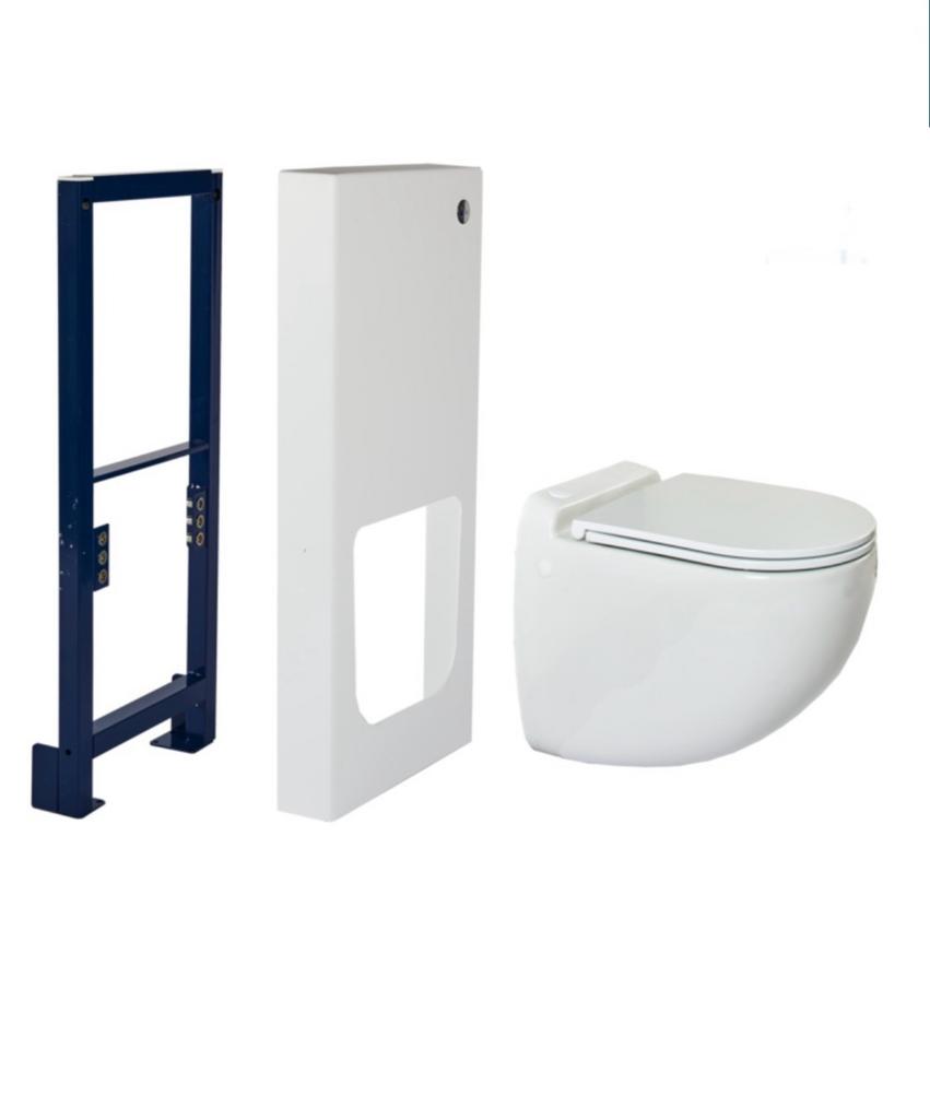 Nieuw & Compleet broyeur toilet❗Incl. Wc bril& Vermaler❗, Ophalen of Verzenden