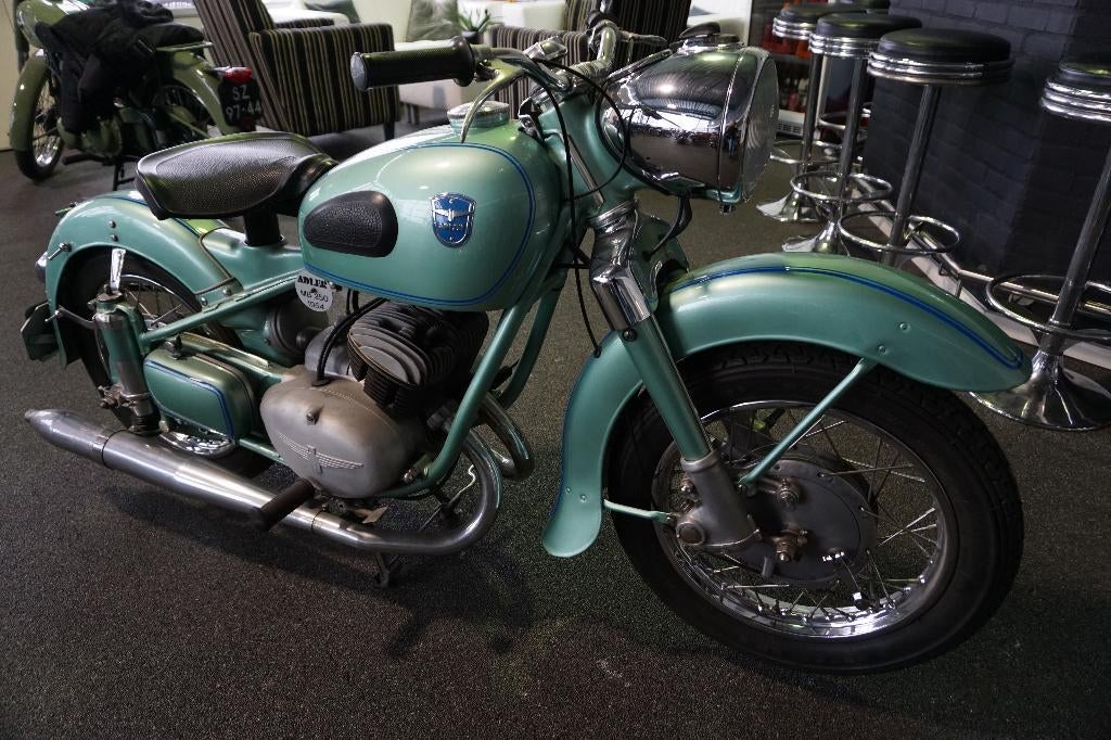 Nieuwe Advertentie !!! Supermooie Adler MB 250 Twin b.j.1954, 250 cc, Adler, Adler, 2 cilinders