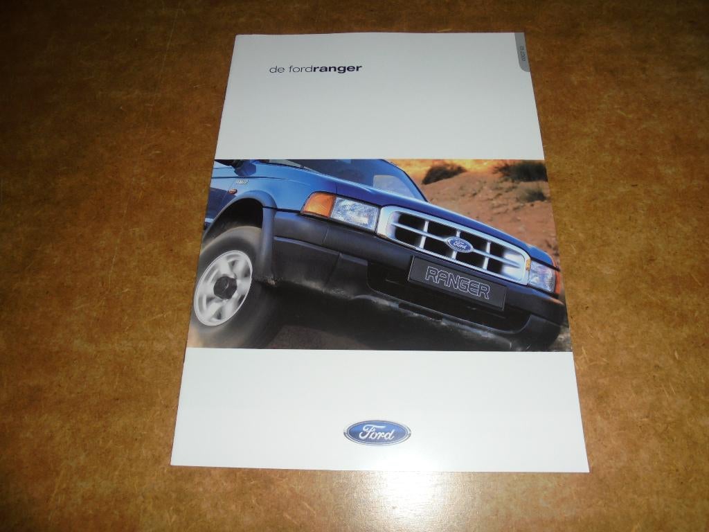 brochure Ford Ranger modellen 2000, Ophalen of Verzenden, Nieuw, Ford
