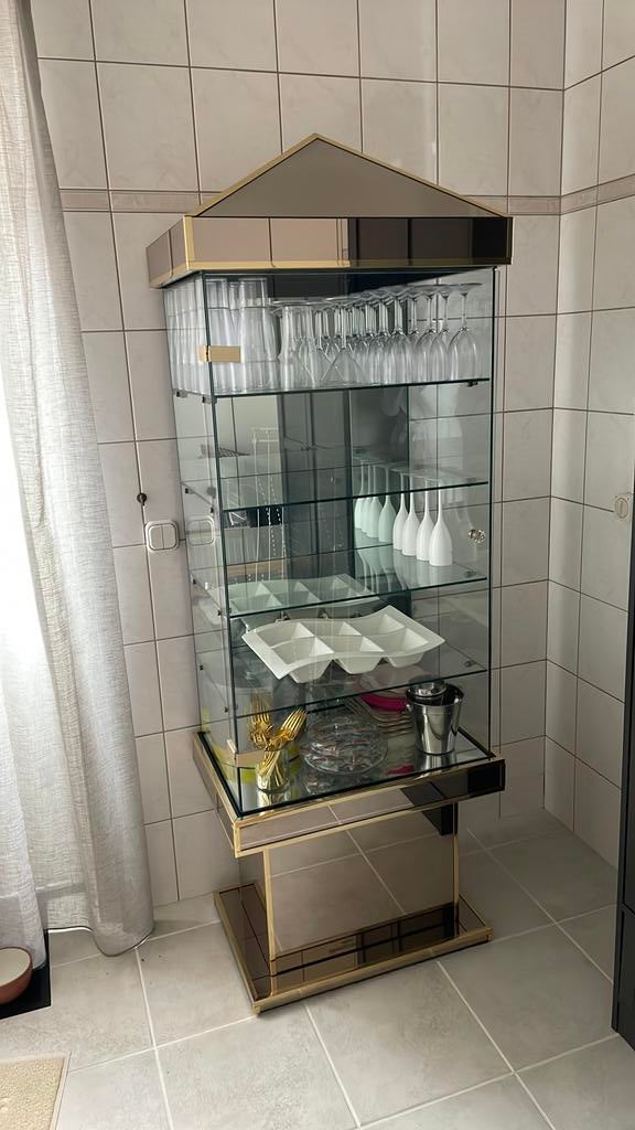 Vitrinekast Swarovski glas, Ophalen, 50 tot 100 cm, 150 tot 200 cm, 25 tot 50 cm