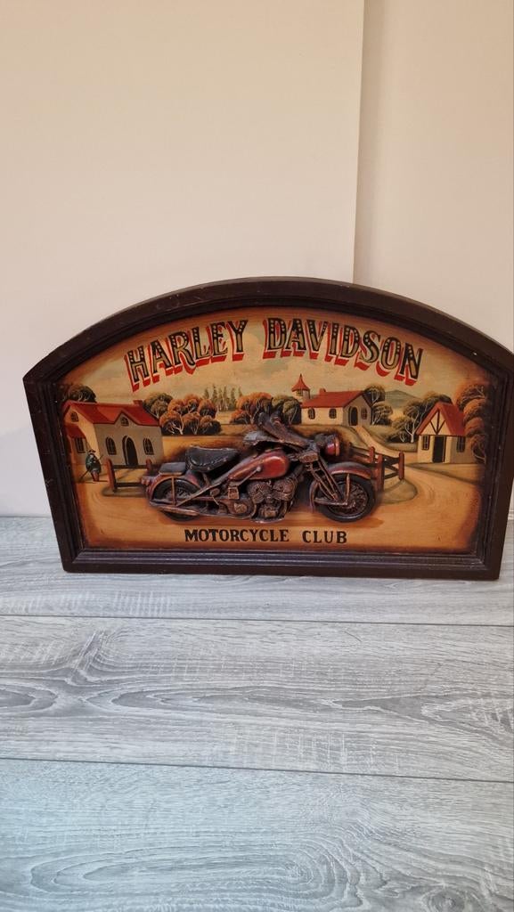Schilderij Harley Davidson, Ophalen