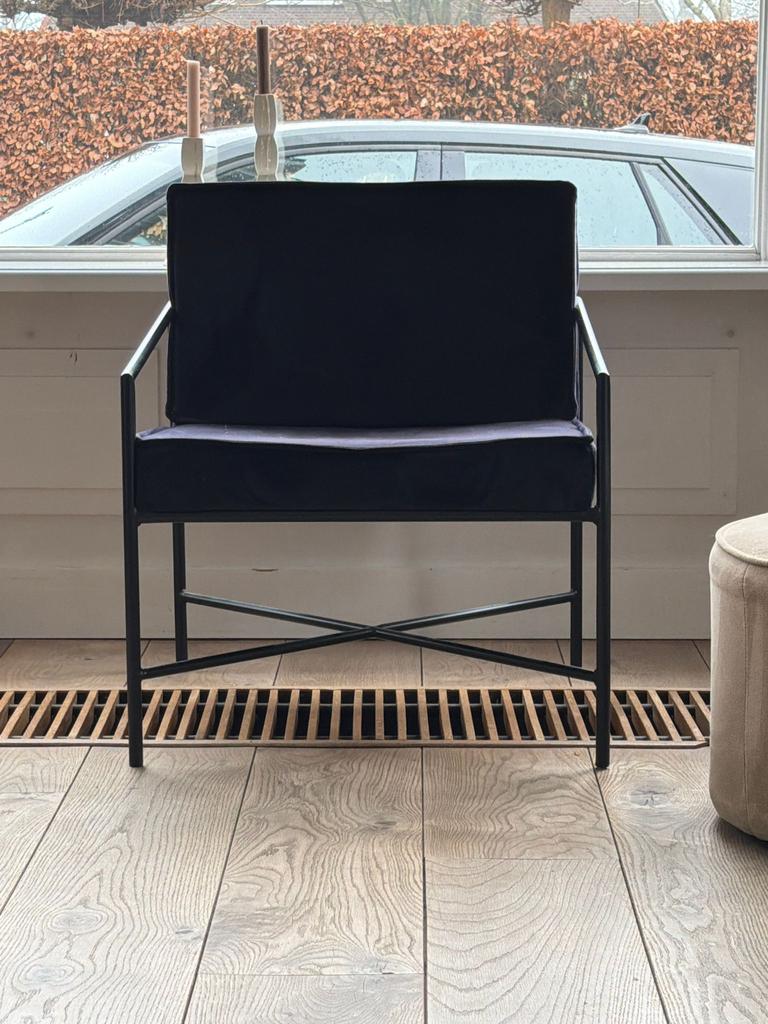 Trendy fauteuils, Ophalen, Gebruikt, 75 tot 100 cm, Stof