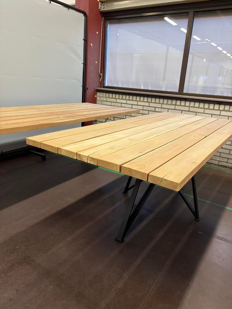 Robinia Tuintafels, tuintafel Actie! - Nu alle tafels €500!, Ophalen, Nieuw, Rechthoekig, Hout