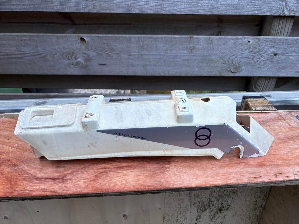 Gilera Citta Framecover & Treeplanken - Wit, Ophalen of Verzenden, Gebruikt, Kap, Overige merken