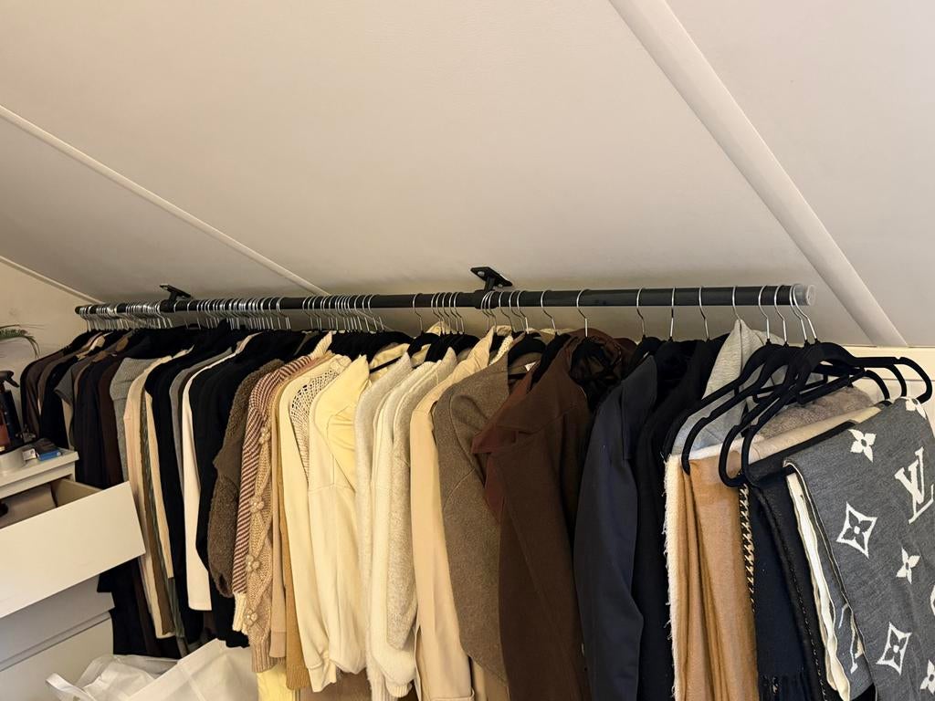 Kledingroede / Kledingstang, Huis en Inrichting, Woonaccessoires | Kapstokken, Ophalen, Gebruikt, Overige typen, Minder dan 100 cm
